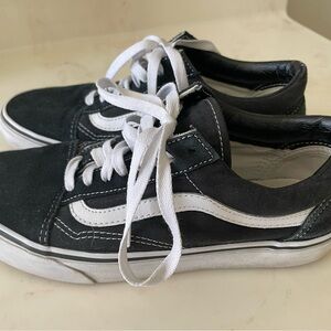 Vans Black and White Old Skool Sneakers